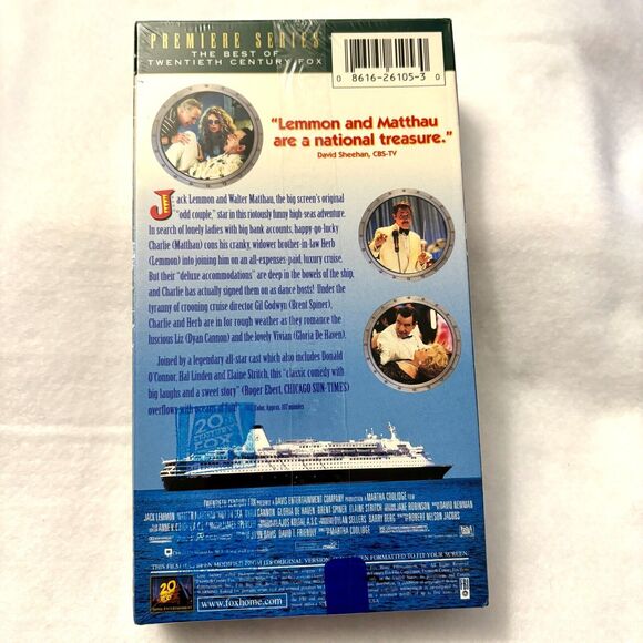 Walter Matthau LOT of 2‎ VHS Out to Sea The Sunshine Boys New/Sealed - Picture 4 of 7